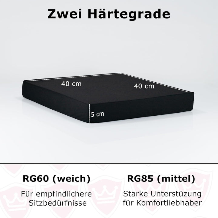 Supply24 since 2004 Gel Gelschaum Sitzkissen Anti Dekubitus Sitzpolster 40 x 40 x 5 cm Chefsessel Ki