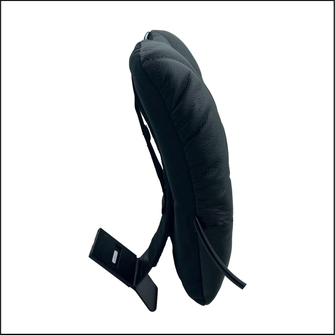 Sitback Air Universales Rückenstützkissen, aufblasbar, für Autositze, Bürostühle, Sofa, (Leder schwa
