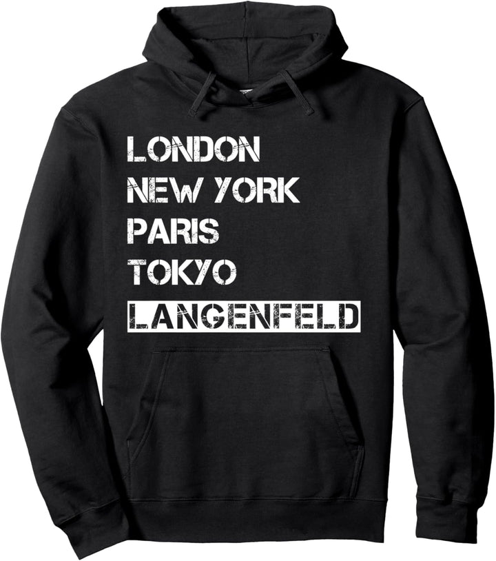 Meine Stadt! Geburtsort & Heimatliebe Langenfeld Pullover Hoodie