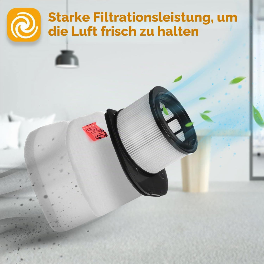 Ersatzfilter IZ400 IZ420 für Shark Stratos DuoClean schnurlosen Stabstaubsauger IZ400EU IZ400EUT IZ4