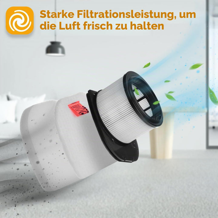 Ersatzfilter IZ400 IZ420 für Shark Stratos DuoClean schnurlosen Stabstaubsauger IZ400EU IZ400EUT IZ4
