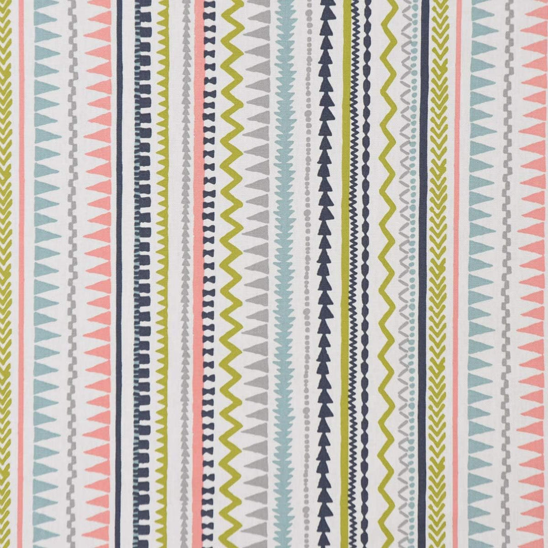 SCHÖNER LEBEN. Zugluftstopper Streifen Ethno Inka weiss grau grün rosa, Auswahl:80cm Länge ca. 80x15