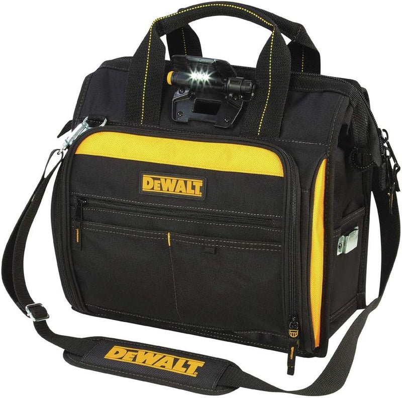 Dewalt DGL573 Werkzeugtasche, beleuchtet, 41 Fächer