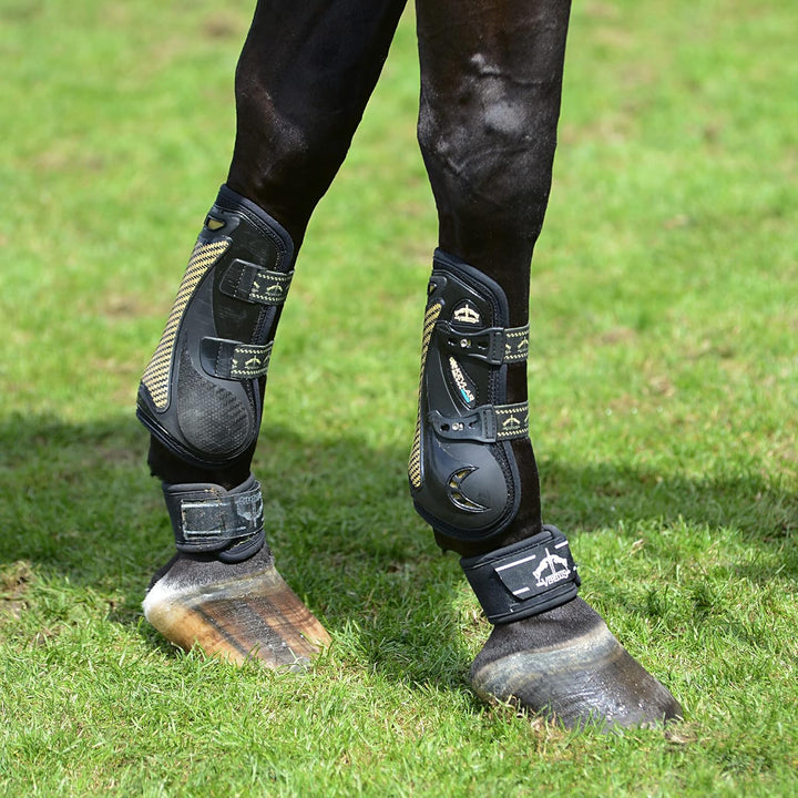 Veredus KV Gel Vento Front Tendon Boot Black M, Black M