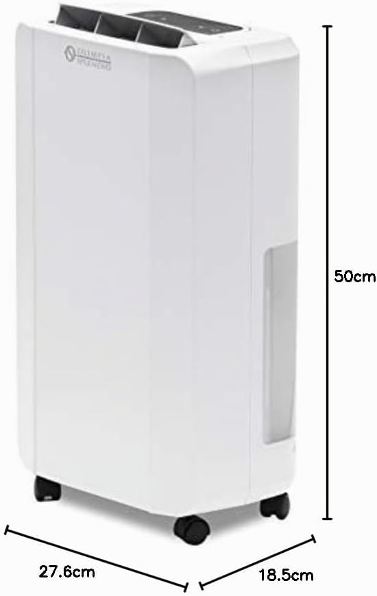 Olimpia Splendid 01958 Aquaria Slim 14 P Luftentfeuchter 14 Liter/Tag mit Pure System, 65 m³ No Wi-F
