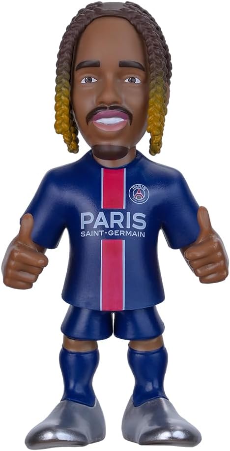 MINIX - Football Stars #265 - PSG - Barcola - Sammelfigur 12 cm