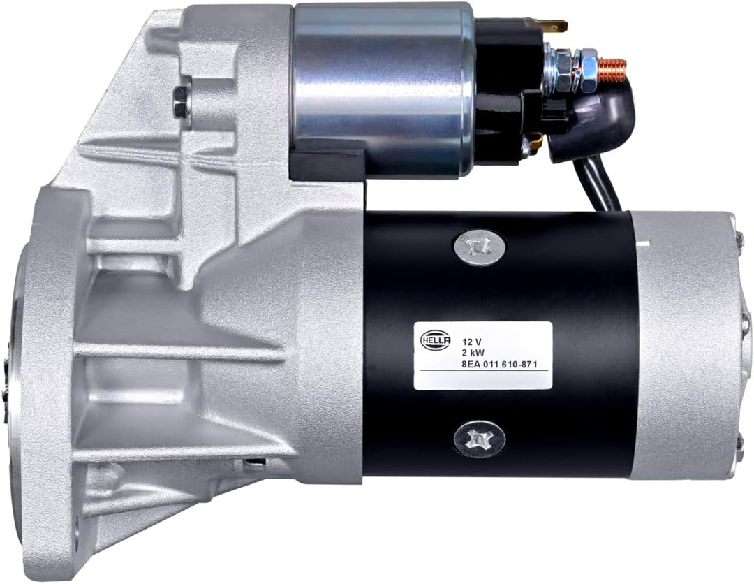 HELLA - Starter/Anlasser - 12V - 2kW - für u.a. Nissan Terrano II (R20) - 8EA 011 610-871