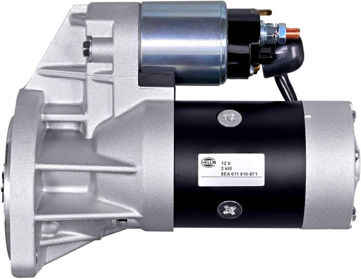 HELLA - Starter/Anlasser - 12V - 2kW - für u.a. Nissan Terrano II (R20) - 8EA 011 610-871