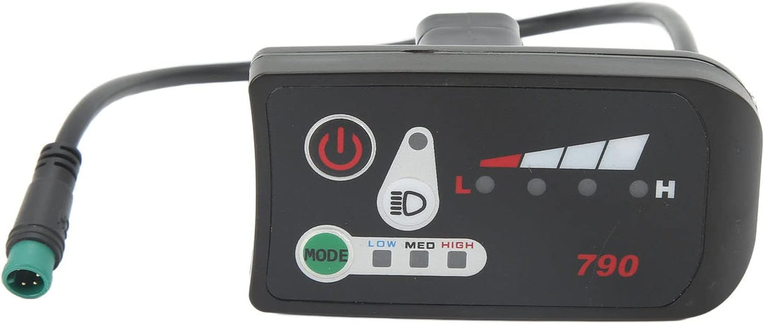 LED-Kontrollpanel für E-Bike-Display aus ABS zur Modifikation für Lenker von 22,2 mm