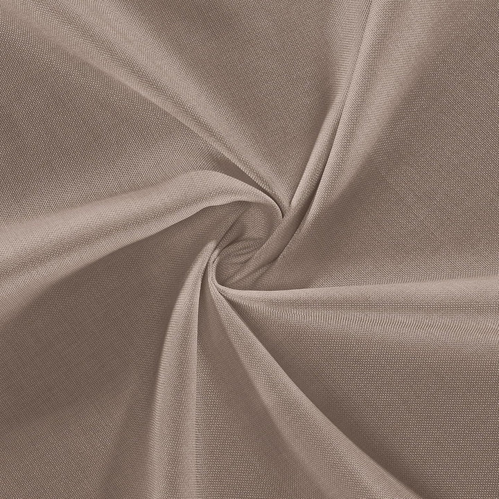 Erwin Müller Tischwäsche, Mitteldecke, Tischdecke Madrid Taupe Grösse 80x80 cm - angenehme, weich fl
