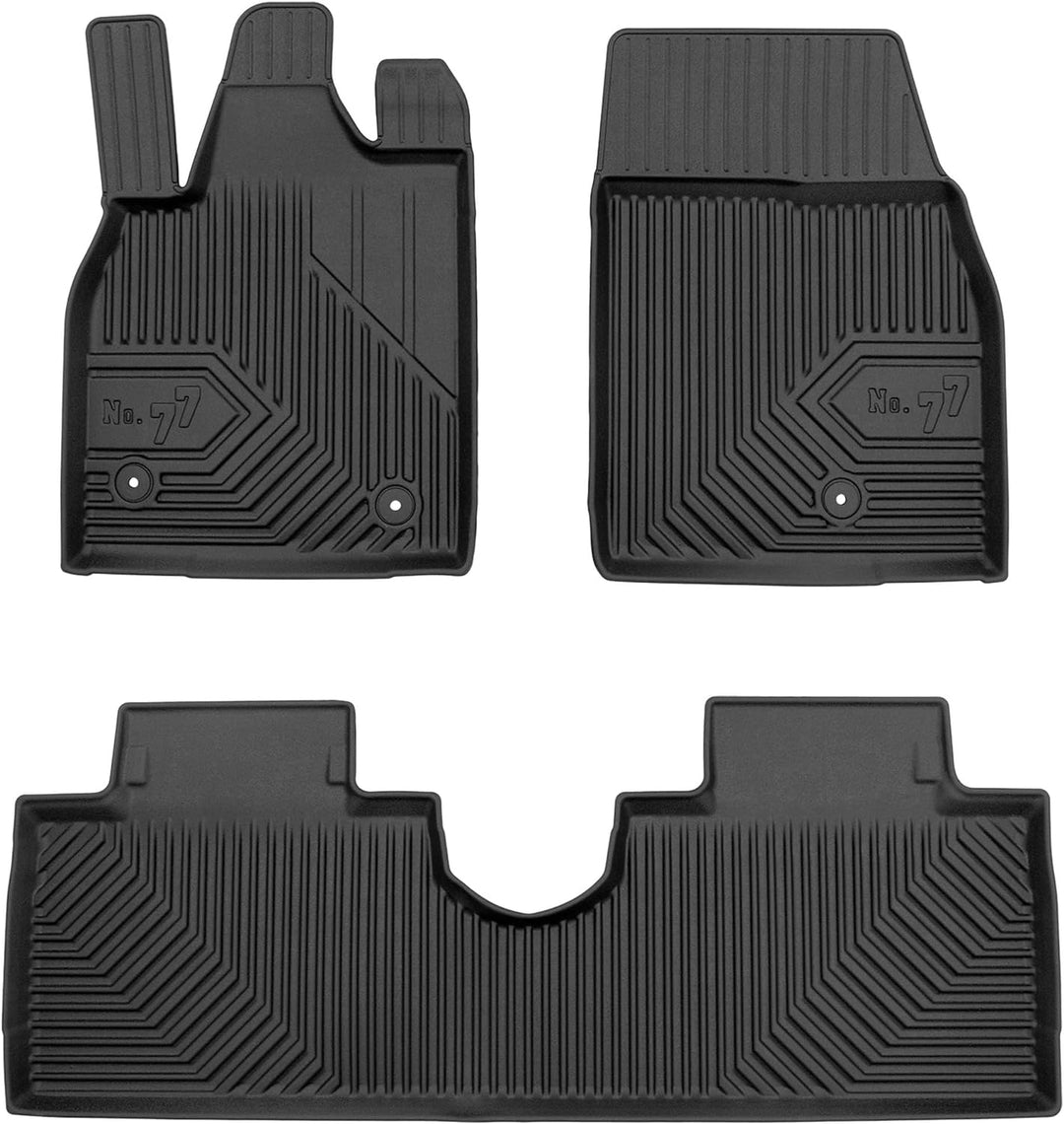 SMK Gummimatten auto fussmatten Satz für Ford Mustang Mach-E ab 2020 Erleben Sie einen neuen Standar