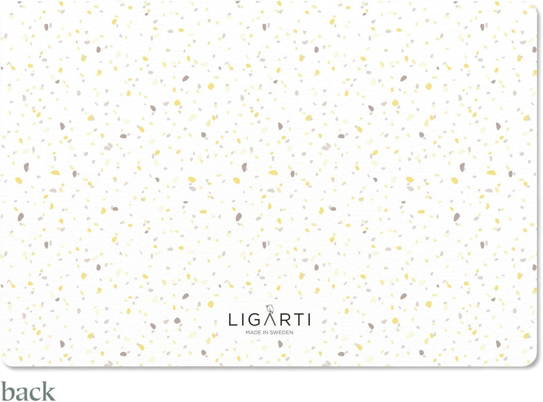 Ligarti® Frühstücksbrettchen (aus Holz) I Schneidebrett in 22x15 Made in Sweden &amp; spülmaschinenfest