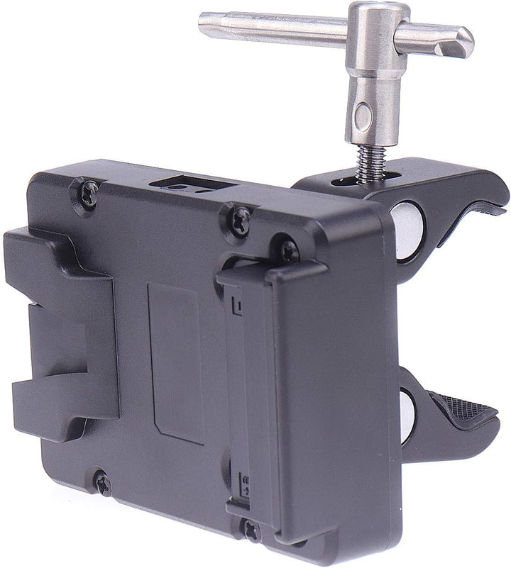 Fotga Mini Nano V-Lock V-Mount Batterie Netzteilplatten Adapter im Taschenformat mit D-Tap & Super C