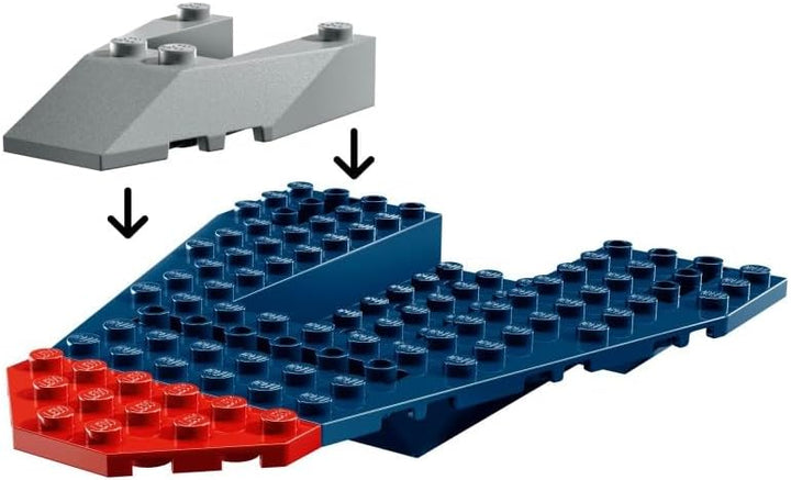 LEGO ǀ Marvel Captain America vs. Thanos - Kinder Spielzeug mit Minifiguren - Kreatives Geschenk für