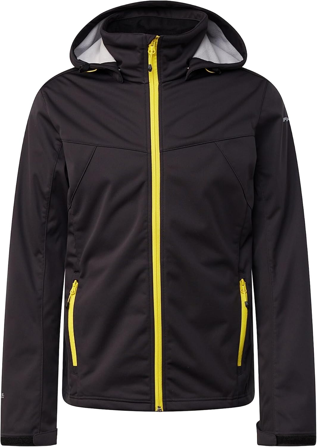ICEPEAK Herren Outdoorjacke 48 anthrazit/neongelb, 50