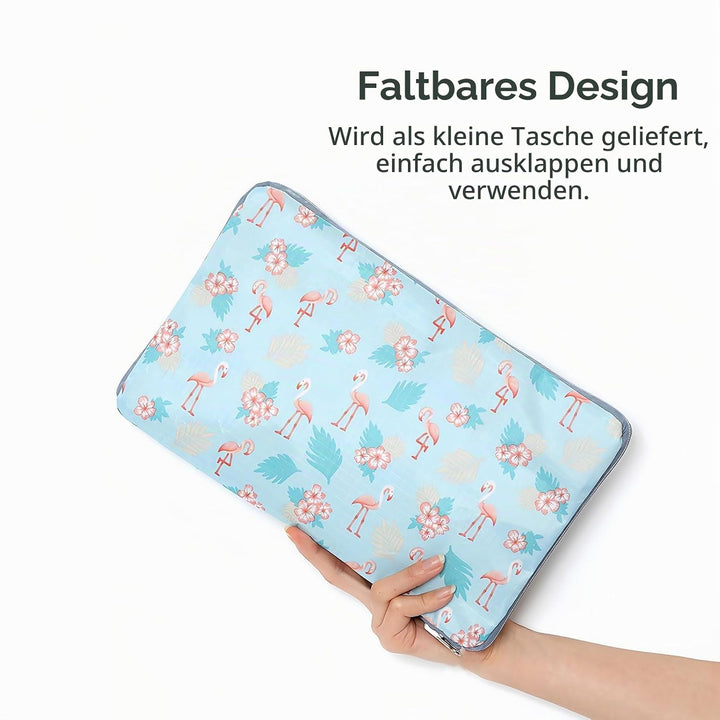 Arxus Grosse Faltbare Reisetasche Tragen Sie die Reisetasche am Wochenende über dem Gepäck mit Schul