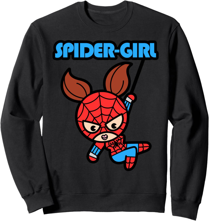 Marvel Spider-Girl Swinging Cute Kawaii Sweatshirt