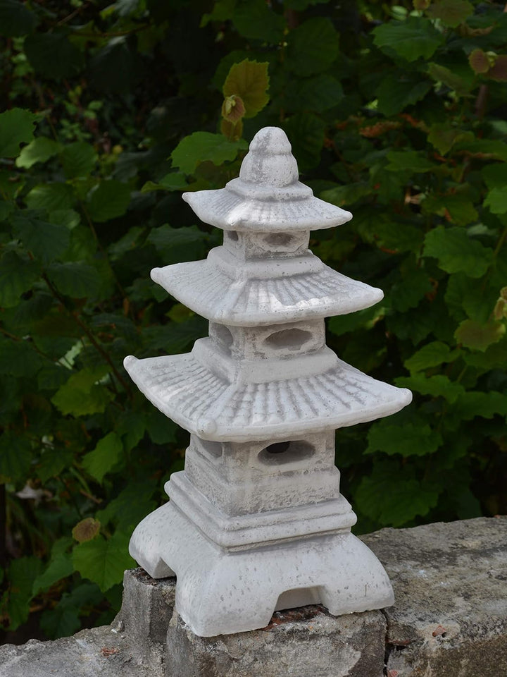 Unbekannt Figur japanische Laterne H 47 cm Gartendeko aus