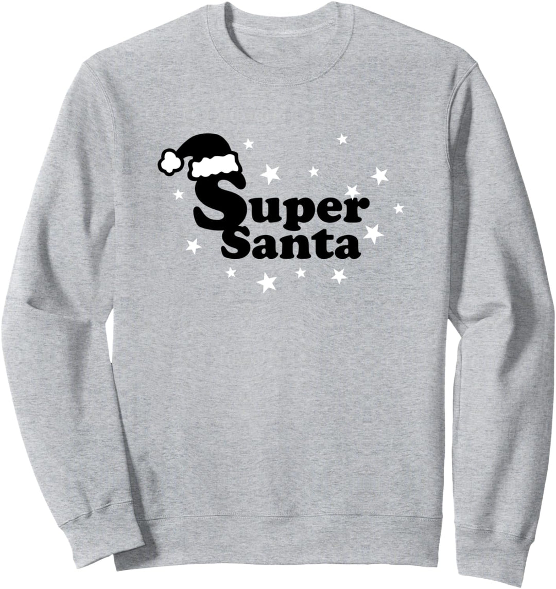 Weihnachtsmann Kostüm Weihnachten Superheld Ugly Christmas Sweatshirt