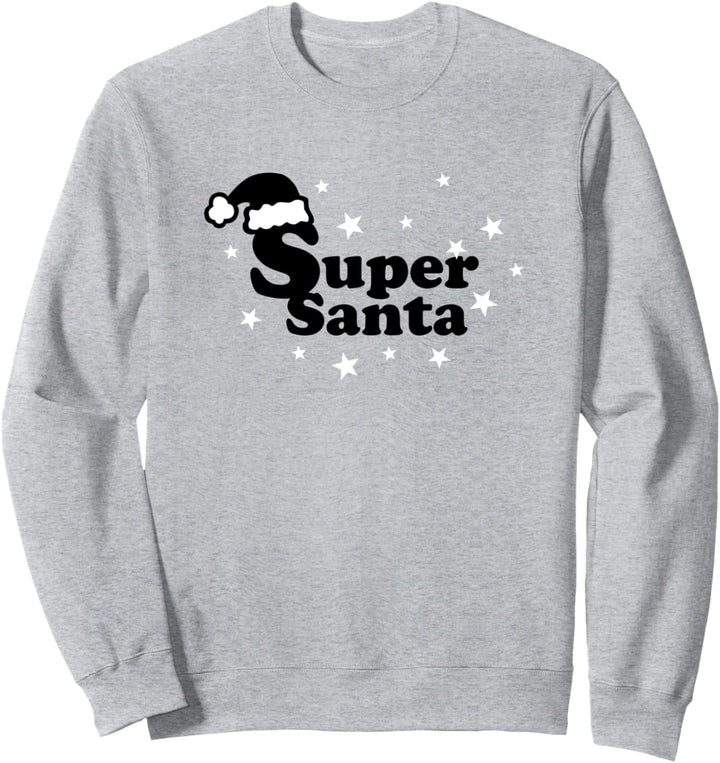 Weihnachtsmann Kostüm Weihnachten Superheld Ugly Christmas Sweatshirt