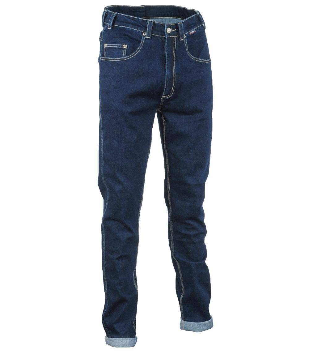 Cofra V494-0-00.Z44 ASTORGA Jeanshose, 70% Baumwolle, 28% Polyester, 2% Elasthan, 380G-M² Jeansblau,