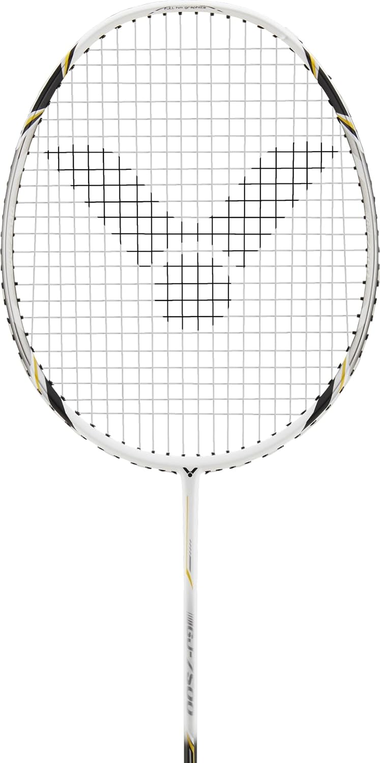 VICTOR Badmintonschläger GJ-7500, Schwarz/Silber, 62.0 cm, 114/0/0