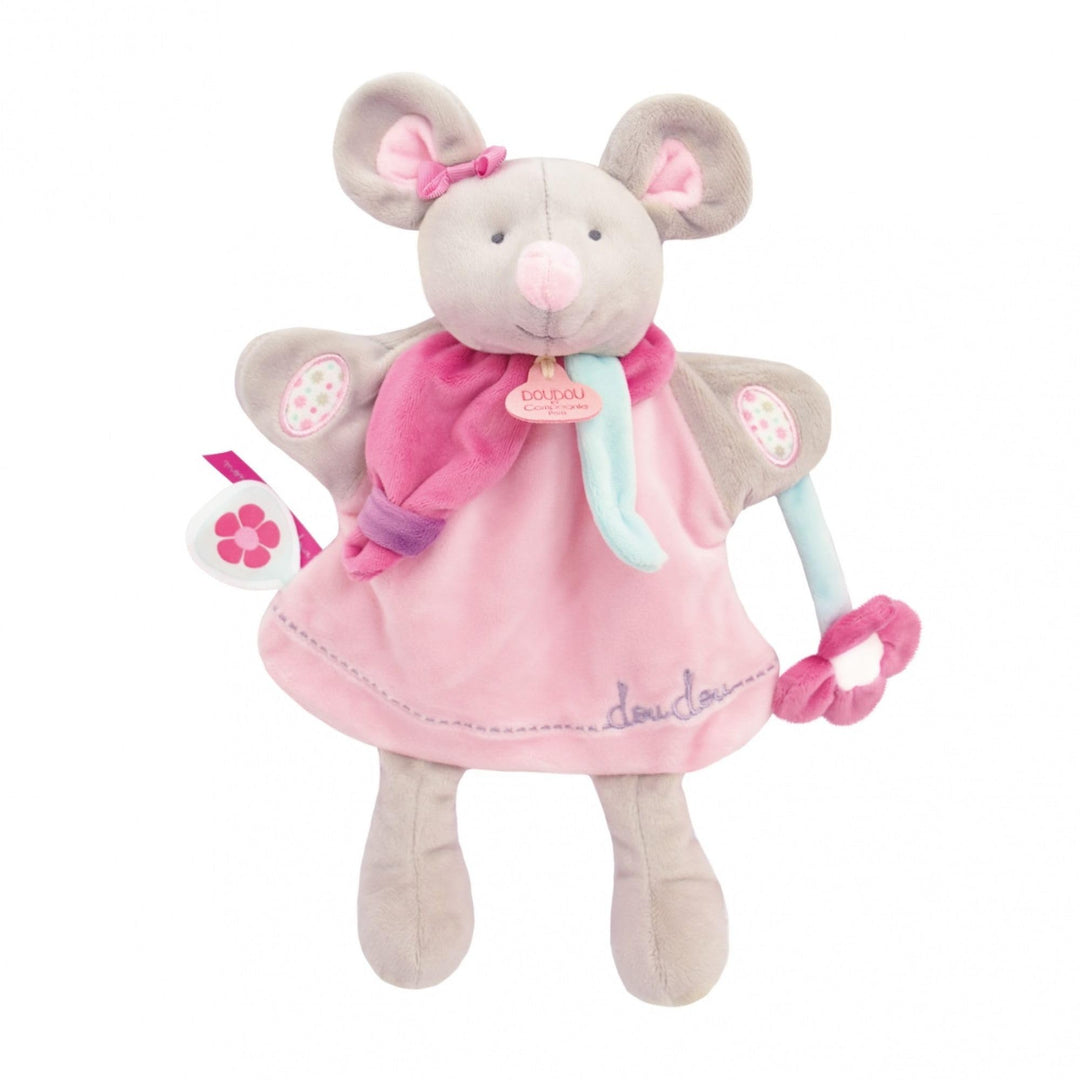 Doudou et Compagnie DC3085 Puppet - Maus Pearly, rosa Pearly Maus, Pearly Maus