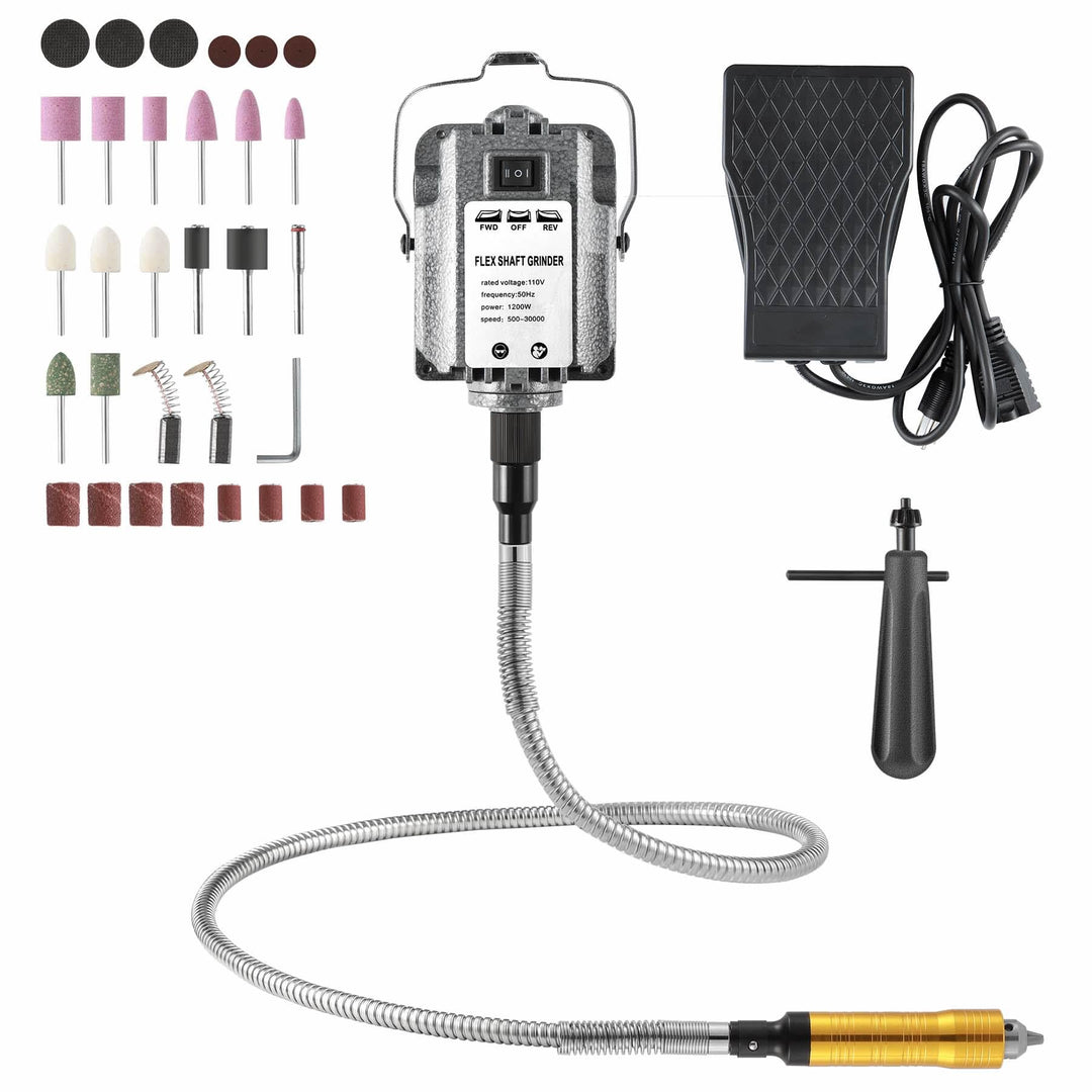 NArra Rotationswerkzeug1200W für Flex Shaft Elektrische hängende Schleifmaschine mit Vorwärts- und R