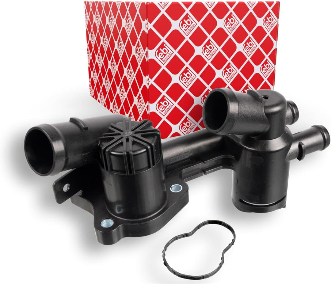 febi bilstein 171228 Thermostat mit Gehäuse, Dichtung und Temperaturschalter, 1 Stück