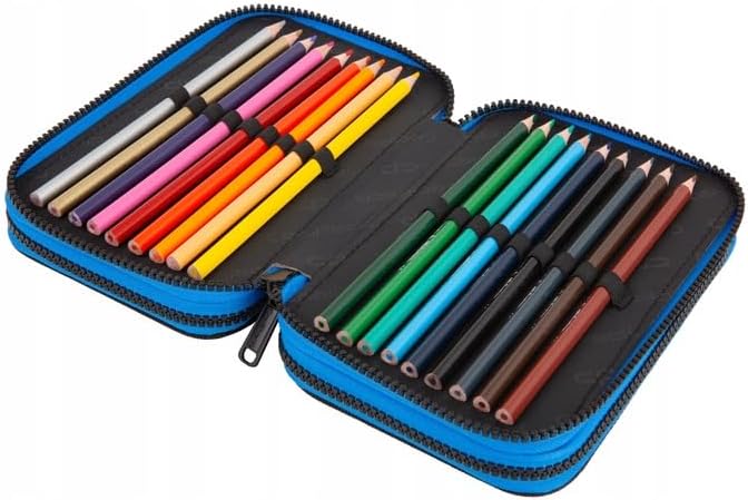 CoolPack XXL Federtasche Federmappe 3-Fach Schulstiftetui, dreifaches Federmäppchen, Federmäppchen f