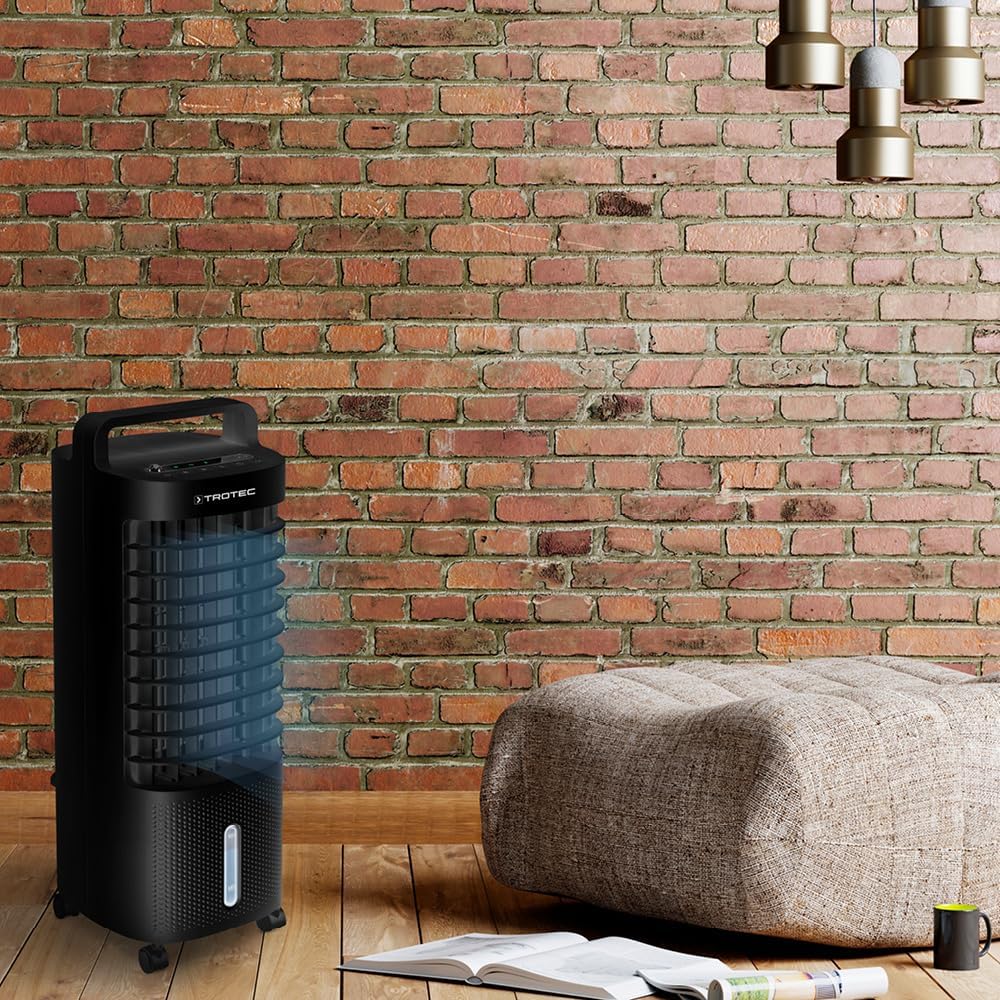 TROTEC Luftkühler mit Wasserkühlung PAE 11 B - Mobiler 3-in-1 Aircooler, 3 Gebläsestufen, Raumgrösse