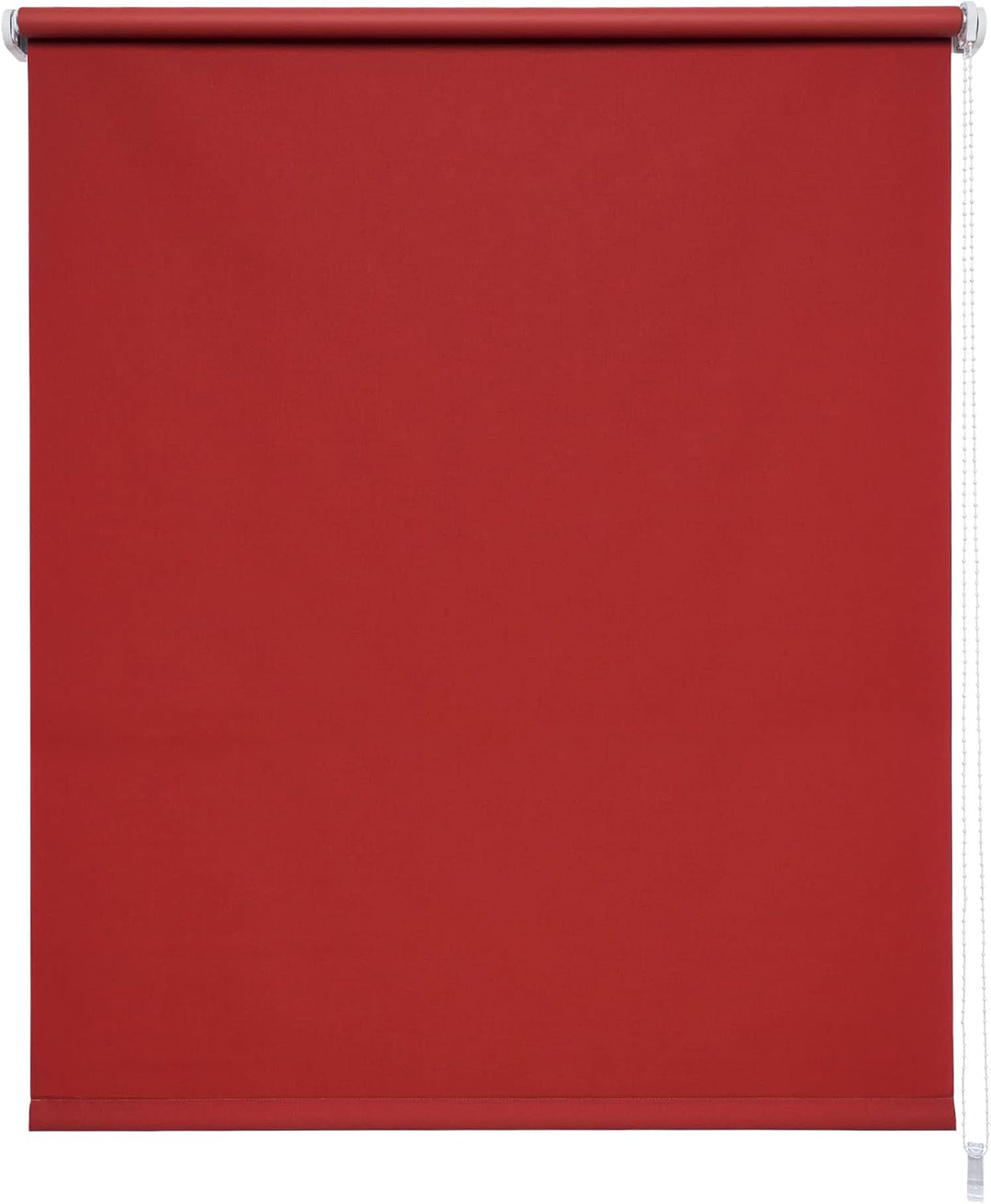 Liedeco® Rollo, Fenster Rollo, Kettenzug-Rollo / 62 x 180 cm (Breite x Höhe), rot/Verdunkelnd, Abdun