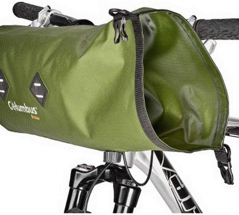 COLUMBUS Dry Handlebar Bag 9lt Fahrradzubehör, Khaki (Beige), 9 l