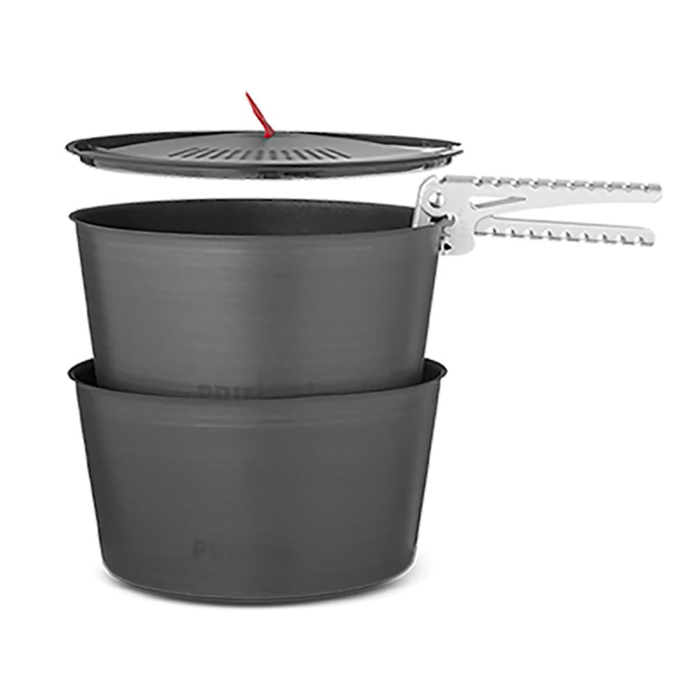 Primus Topfset Litech 2x1,3 Liter - 4tlg. Aluminium Topfset 2.3 Liter, 2.3 Liter
