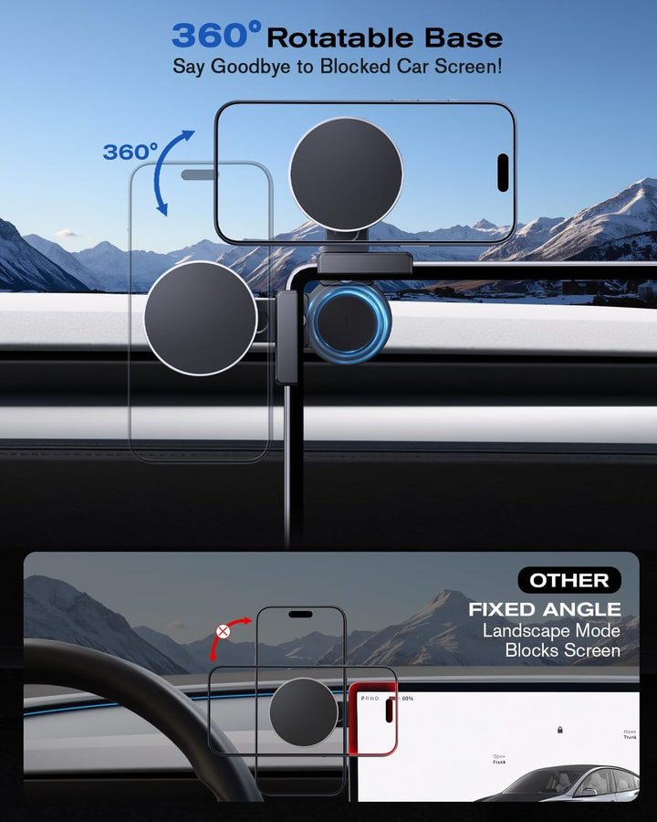 Handyhalterung für Cupr 12,9 Zoll Display, Cupra Formentor, Leon MK4, Born, Terramar 2024-2026 Magne
