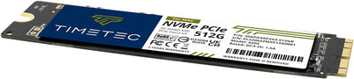 Timetec SSD 3D NAND TLC SATA III 6Gb/s M.2 2280 NGFF 256TBW Read Speed Up to 530MB/s SLC Cache Perfo