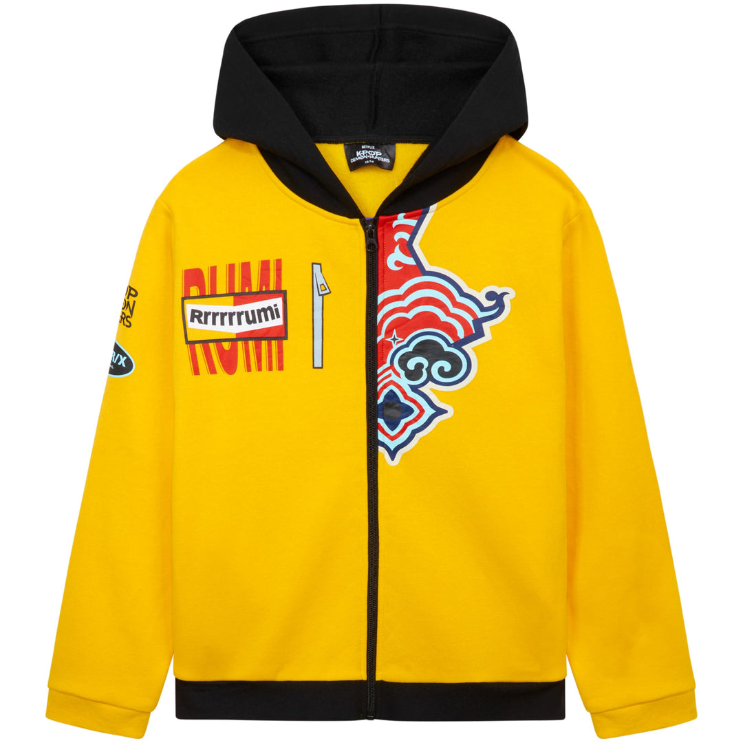 Get Trend KPop Demon Hunters Mädchen Zip Up Hoodie Offizielles Lizenzprodukt Huntrix Hooded Fashion
