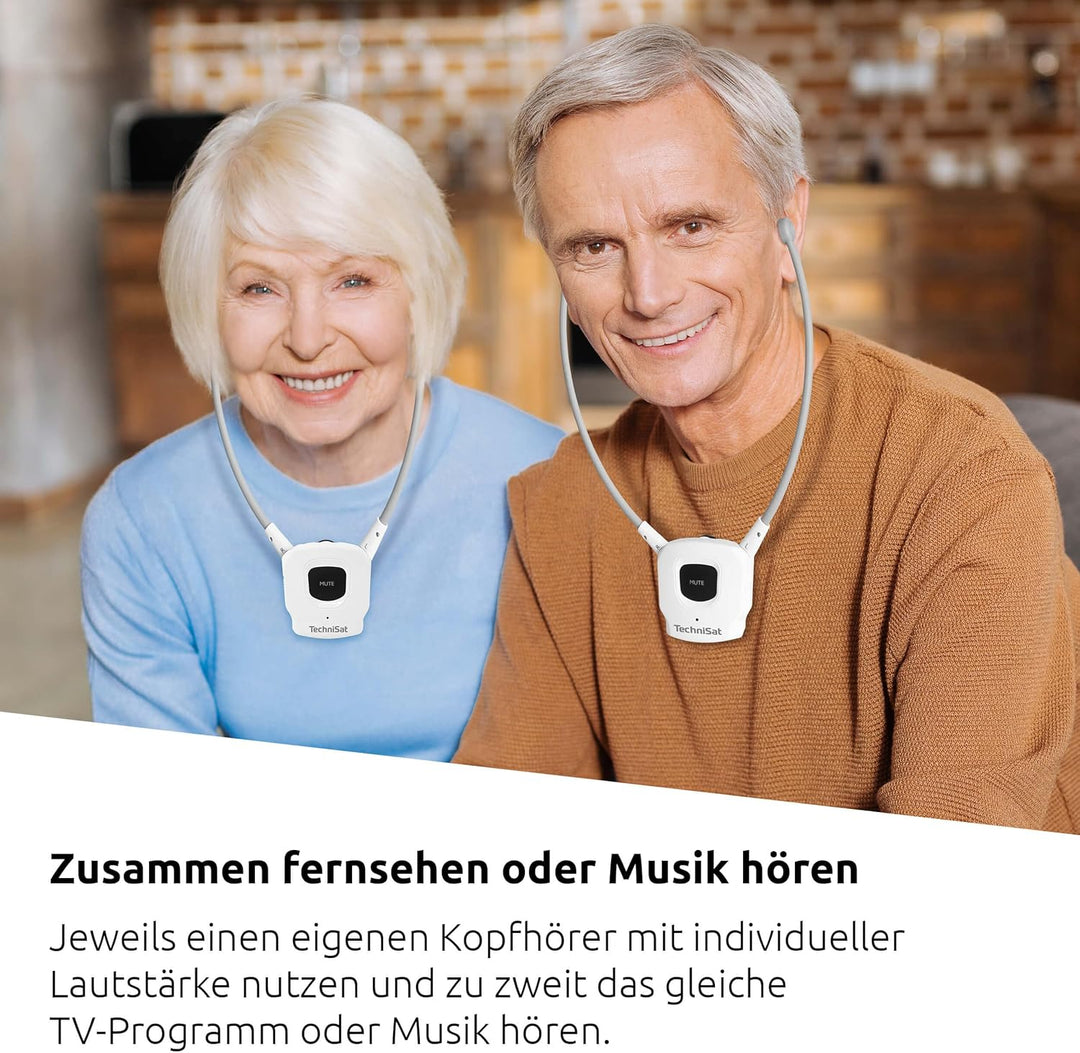 TechniSat STEREOMAN ISI 3 - Kopfhörer (Zweithörer, kabelloser Stereo-Funkkopfhörer inkl. Akku, ohne