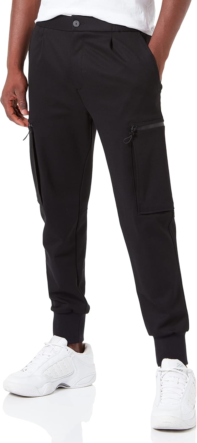 HUGO Herren Hose 52 Black001, 52 Black001