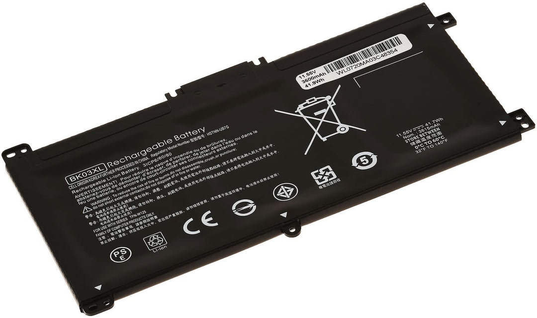 Akku für Laptop HP Pavilion x360 14-ba111tx, 11,55V, Li-Ion