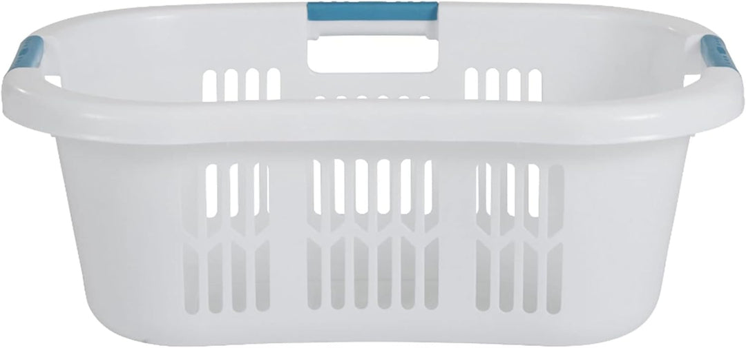 Rubbermaid FG299587WHTRB Wäschekorb, 2,1 Hülse Kleiner Hüftkorb., Kleiner Hüftkorb.