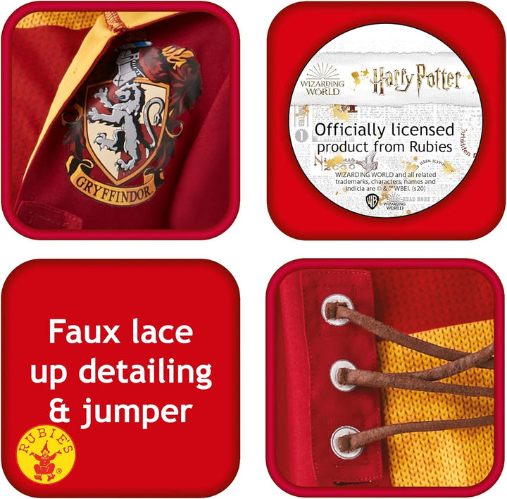 RUBIE'S 300693L Harry Potter Kostüm, Unisex-Kinder, rot,Large 7-8 Jahre Large 7-8 Jahre Rot, Large 7