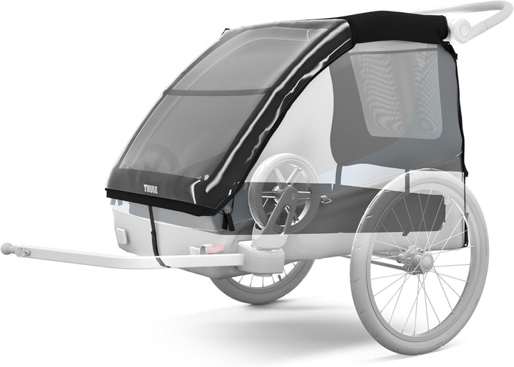 Thule Courier Dog Trailer Kit, Hundeanhänger-kit Black One-Size