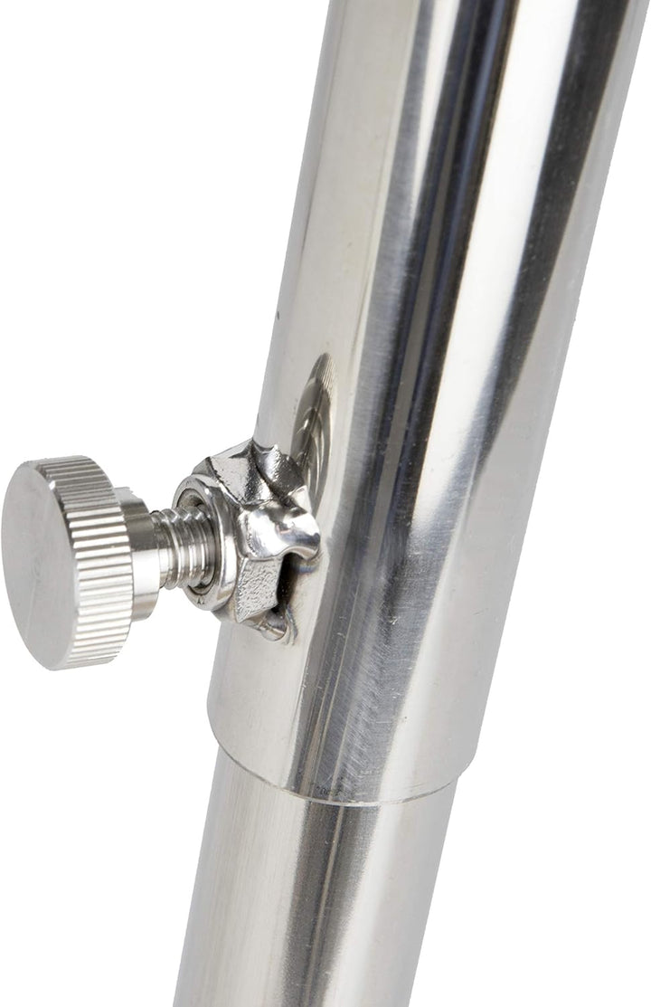 HeRo24 Edelstahl- Dreibein Schwenker Grillgestell mit Kurbel,Kette,Hacken und Wirbel,Ohne ROST!!