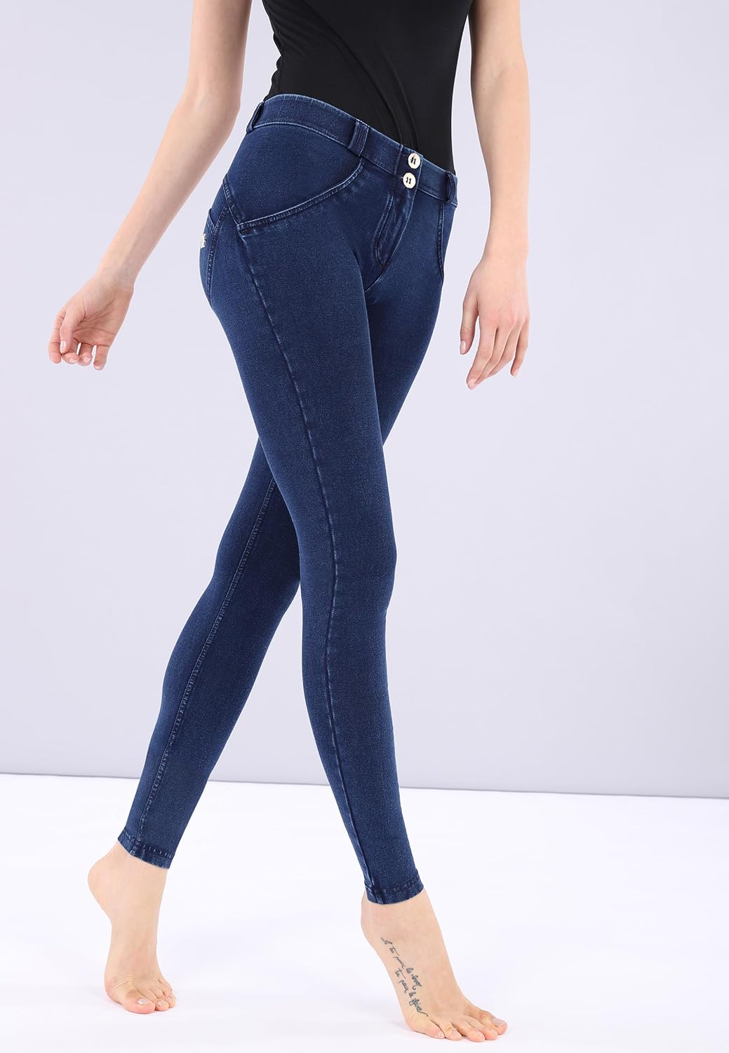 Freddy Damen Leggings Skinny Trousers XS Navy, XS Navy