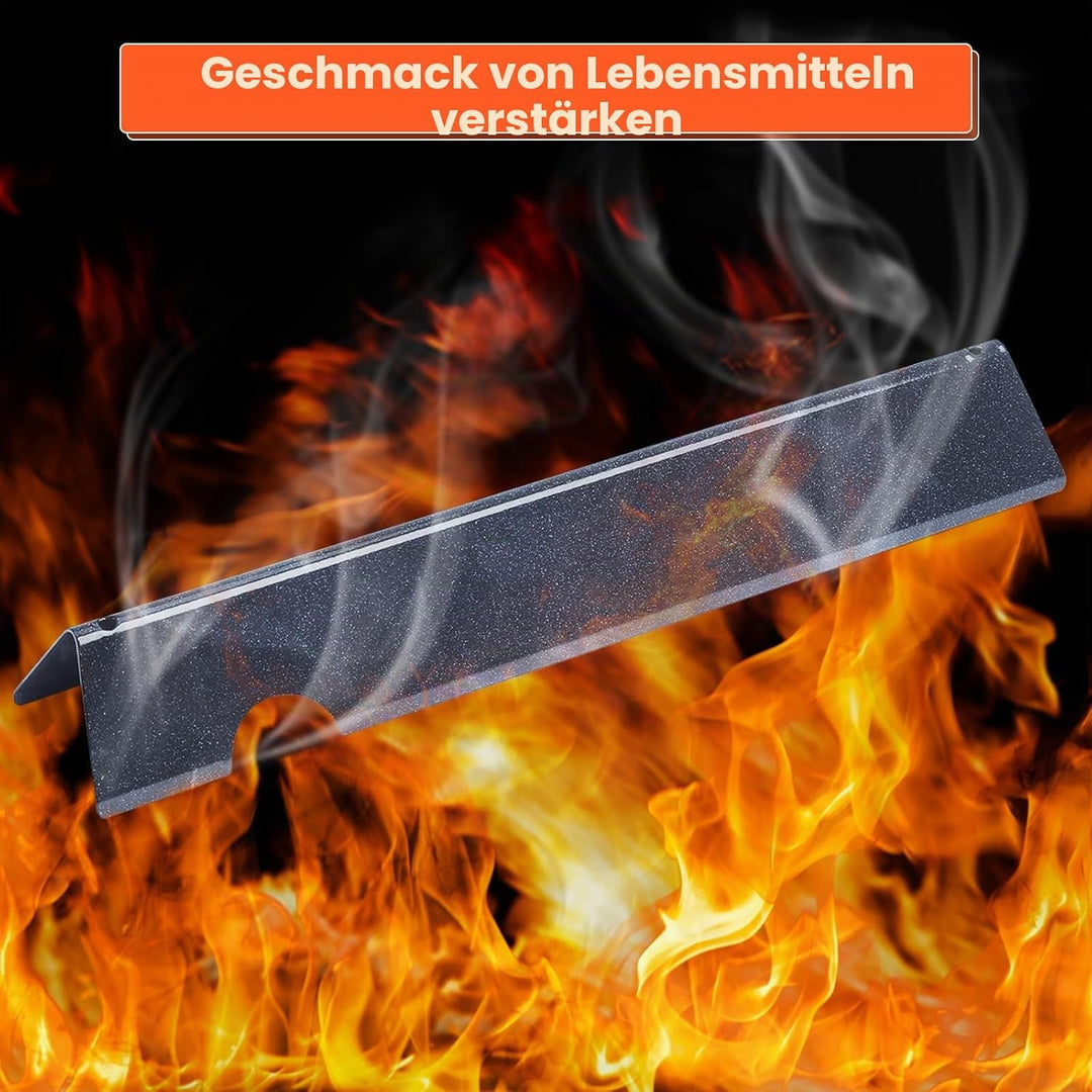 QuliMetal Aromaschienen für Weber Genesis II/LX 300, passend für Genesis II E310, II E315, II E335 (