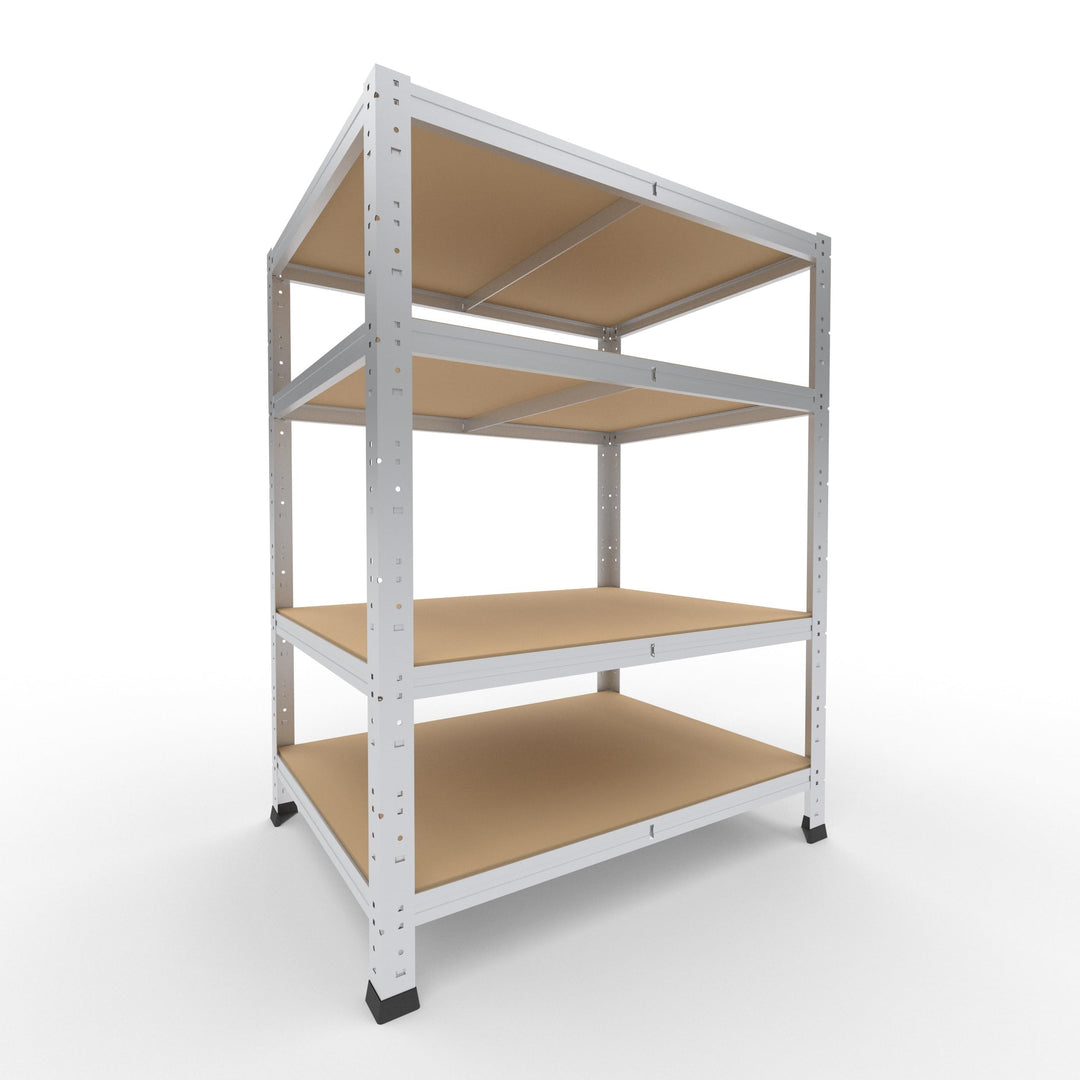 shelfplaza® 100x80x60cm Home Schwerlastregal verzinkt/Metallregal mit 4 Böden/Kellerregal Metall, Ga
