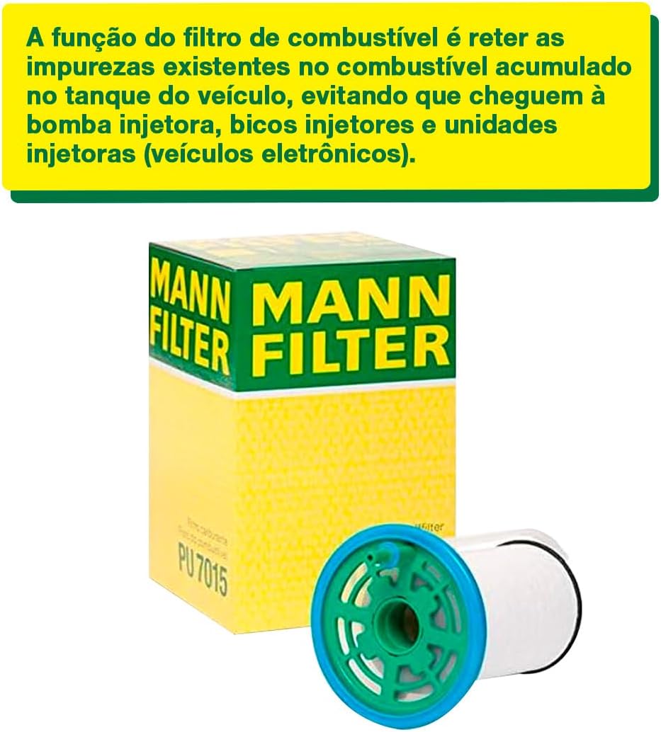 MANN-FILTER PU 7015 Kraftstofffilter – Für PKW