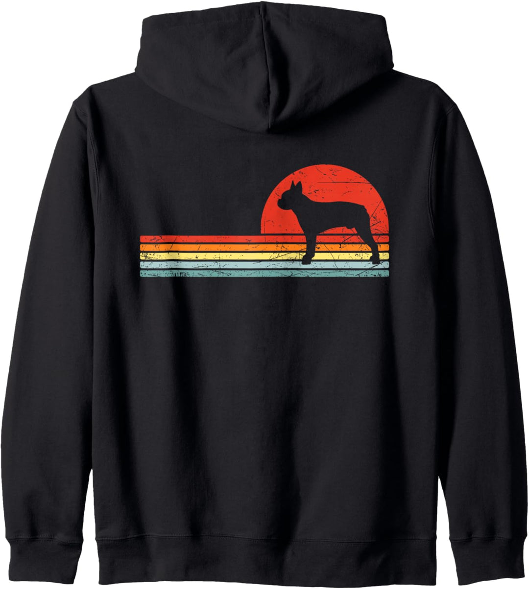 Boston Terrier Bekleidung für Frauen, Männer & Kinder Kapuzenjacke