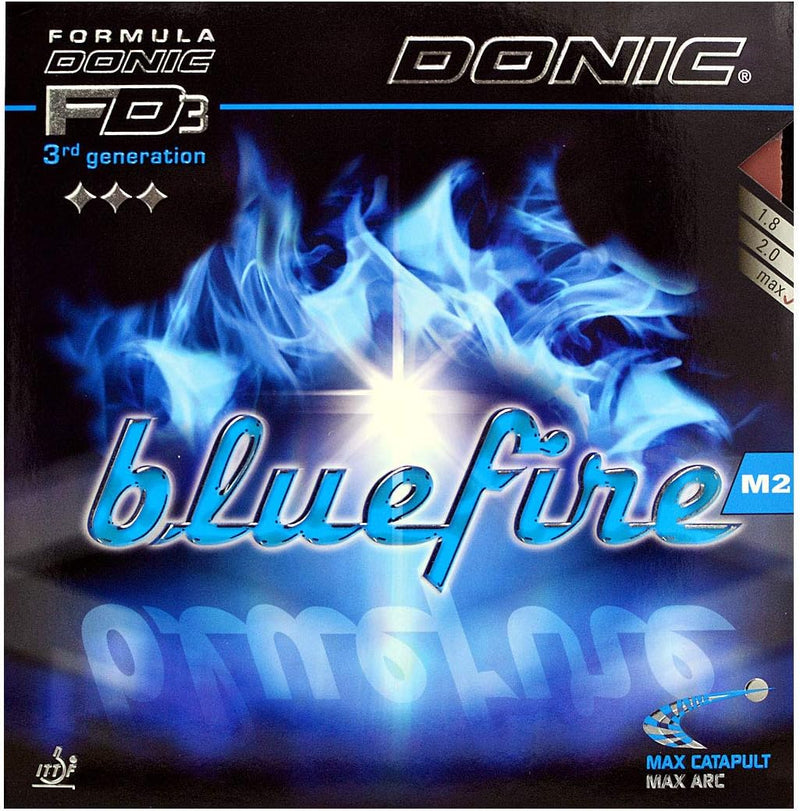 DONIC Belag Bluefire M2 rot 2,3 mm, rot 2,3 mm